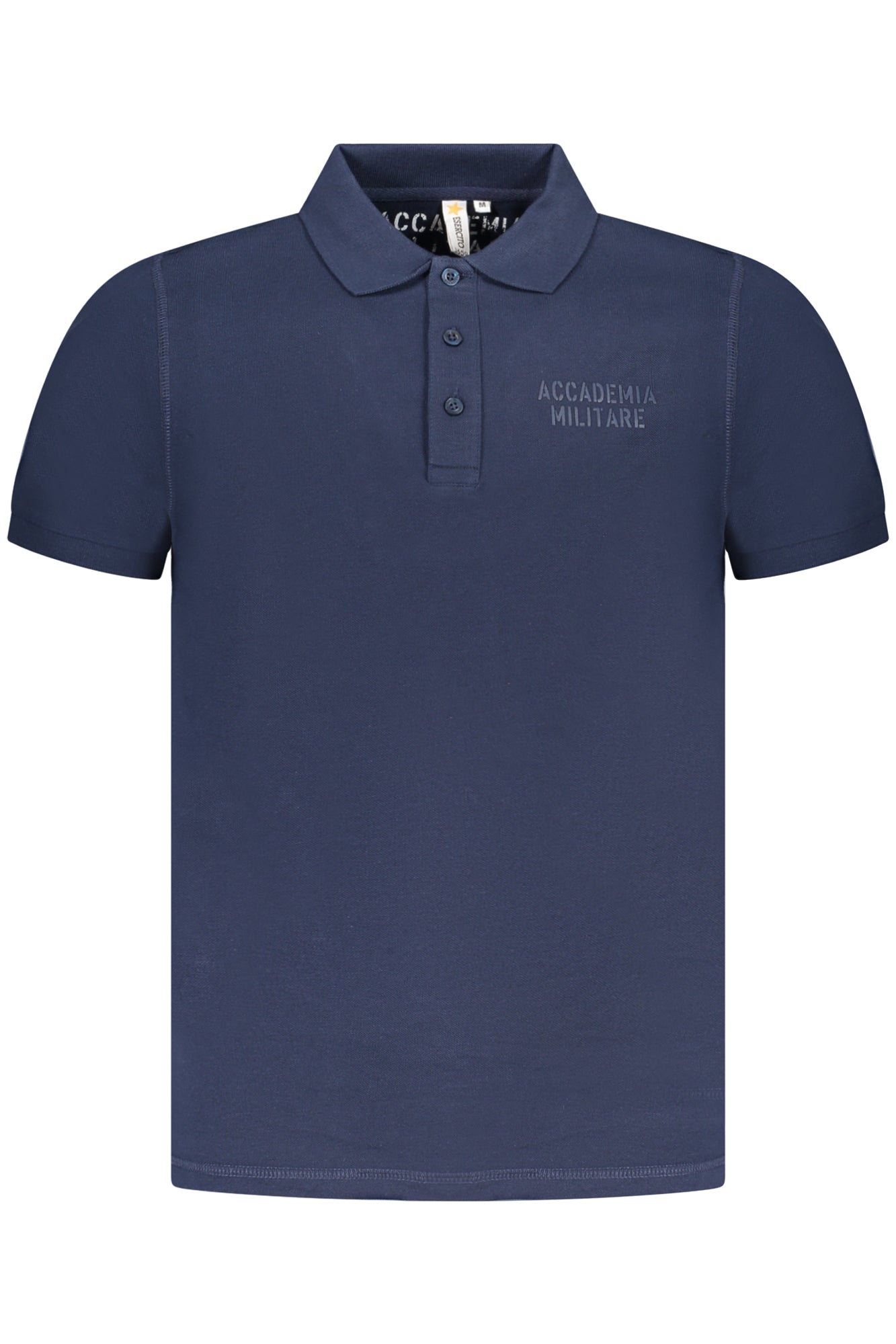 ACCADEMIA MILITARE POLO MANICHE CORTE UOMO BLU