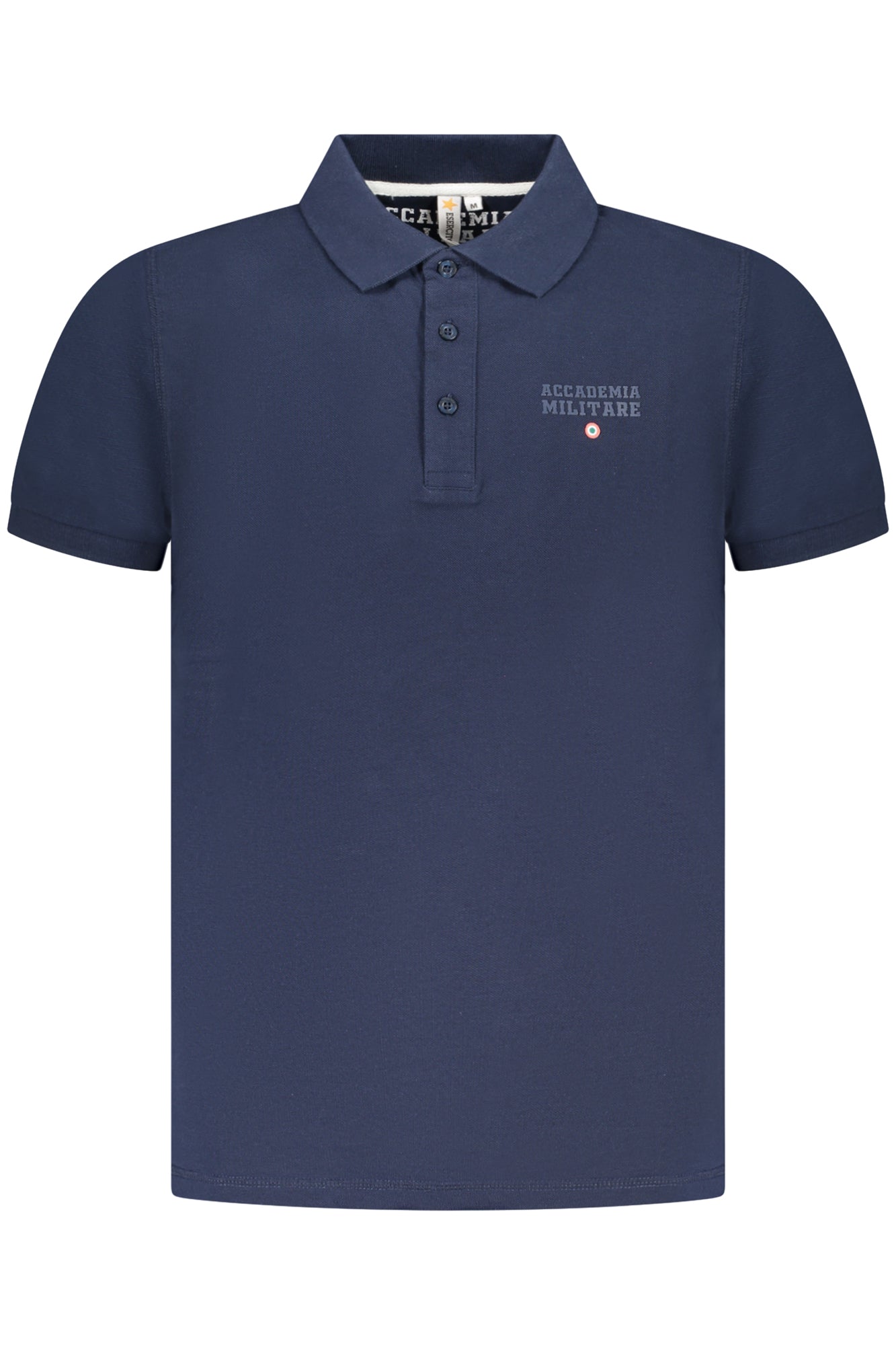 ACCADEMIA MILITARE POLO MANICHE CORTE UOMO BLU