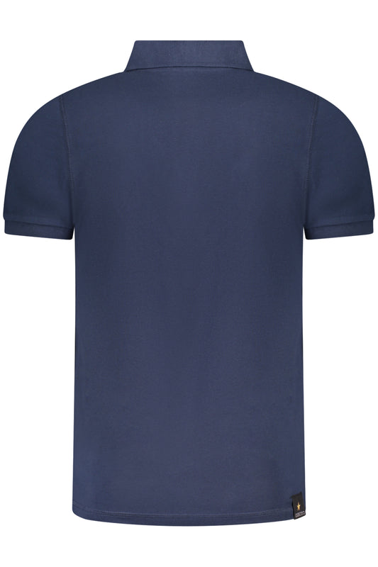 ACCADEMIA MILITARE POLO MANICHE CORTE UOMO BLU