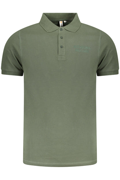 ACCADEMIA MILITARE POLO MANICHE CORTE UOMO VERDE