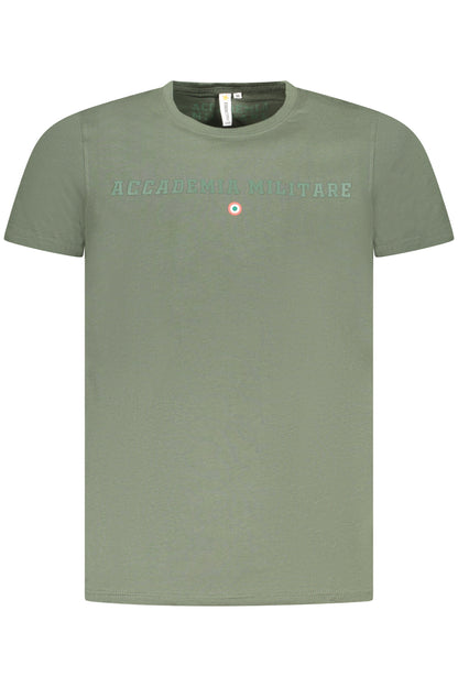ACCADEMIA MILITARE T-SHIRT MANICHE CORTE UOMO VERDE
