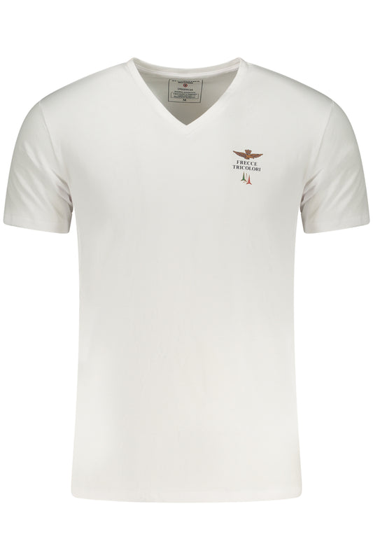 AERONAUTICA MILITARE T-SHIRT ESTERNABILE UOMO BIANCO