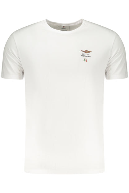 AERONAUTICA MILITARE T-SHIRT ESTERNABILE UOMO BIANCO