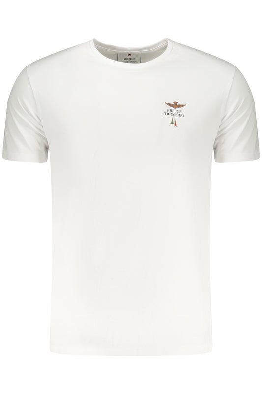 AERONAUTICA MILITARE T-SHIRT ESTERNABILE UOMO BIANCO