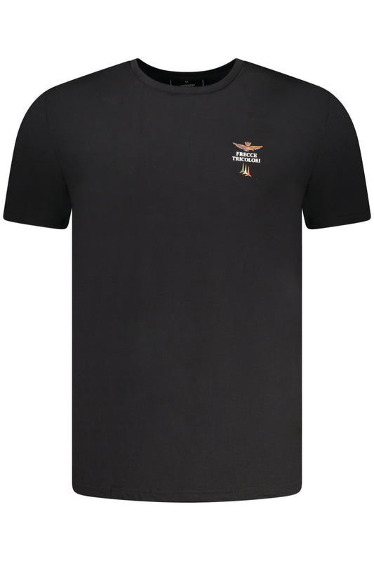 AERONAUTICA MILITARE T-SHIRT ESTERNABILE UOMO NERO