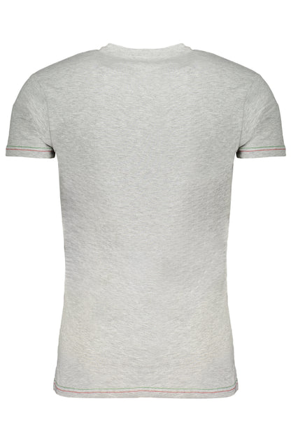 AERONAUTICA MILITARE T-SHIRT MANICHE CORTE UOMO GRIGIO