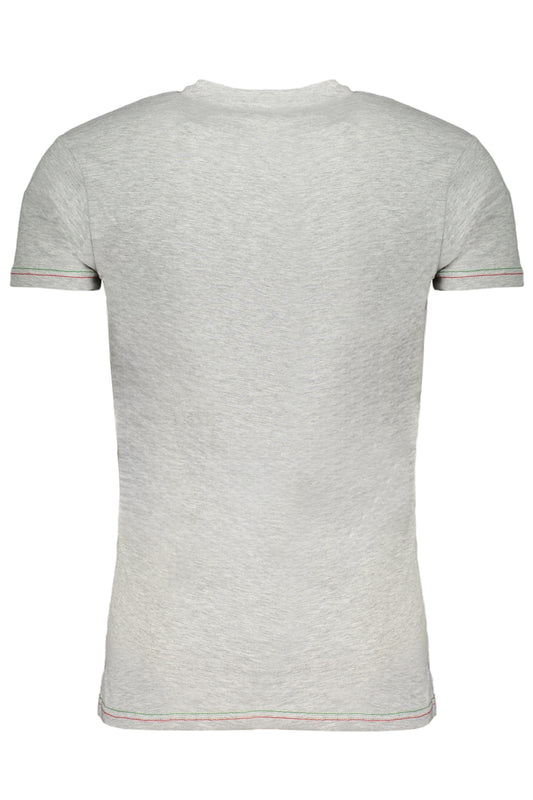 AERONAUTICA MILITARE T-SHIRT MANICHE CORTE UOMO GRIGIO
