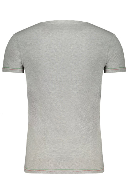 AERONAUTICA MILITARE T-SHIRT MANICHE CORTE UOMO GRIGIO