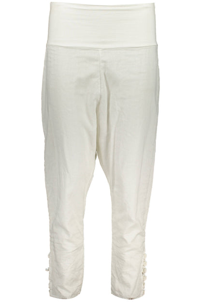 AGATHA PANTALONE DONNA BIANCO