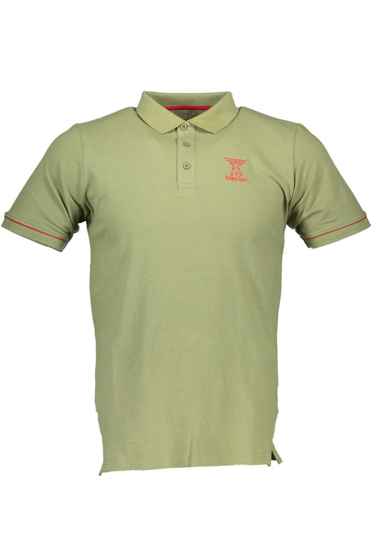 AVX AVIREX DEPT POLO MANICHE CORTE UOMO VERDE