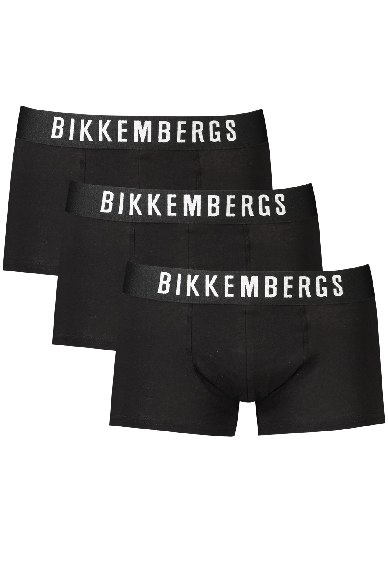 BIKKEMBERGS BOXER UOMO NERO