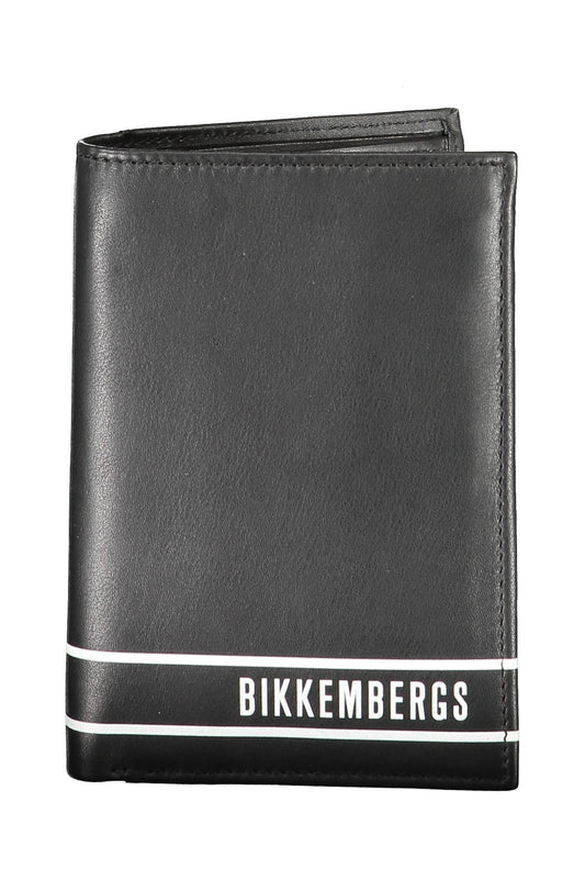 BIKKEMBERGS PORTAFOGLIO UOMO NERO