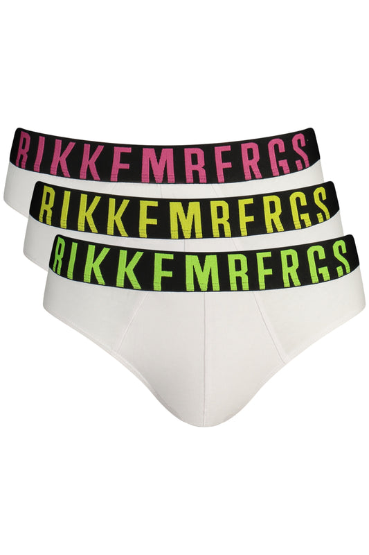BIKKEMBERGS SLIP UOMO BIANCO