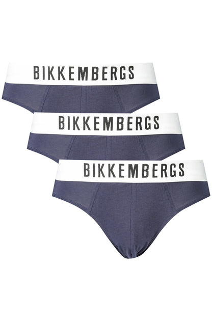 BIKKEMBERGS SLIP UOMO BLU