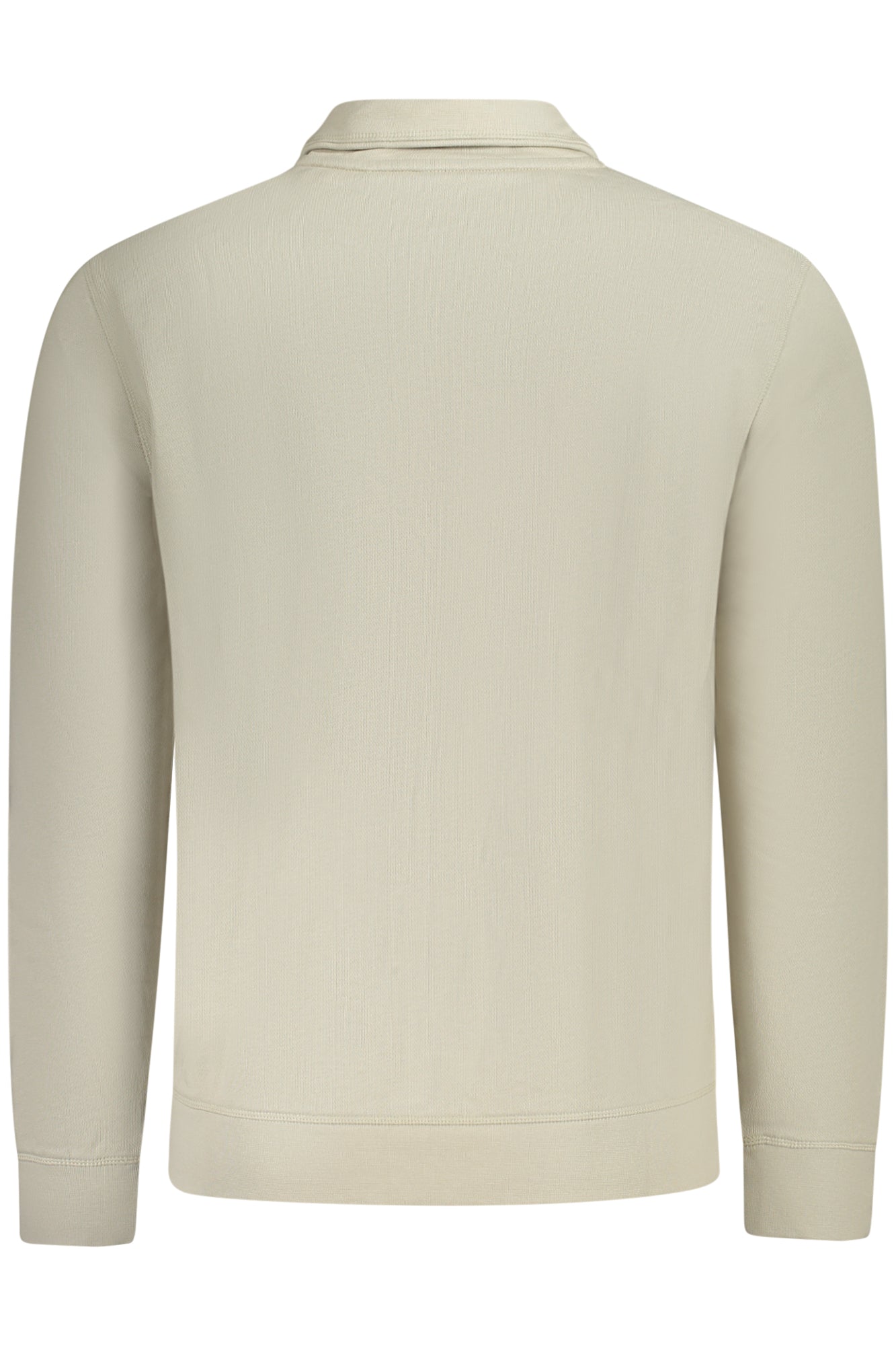 BOSS FELPA CON ZIP UOMO BEIGE