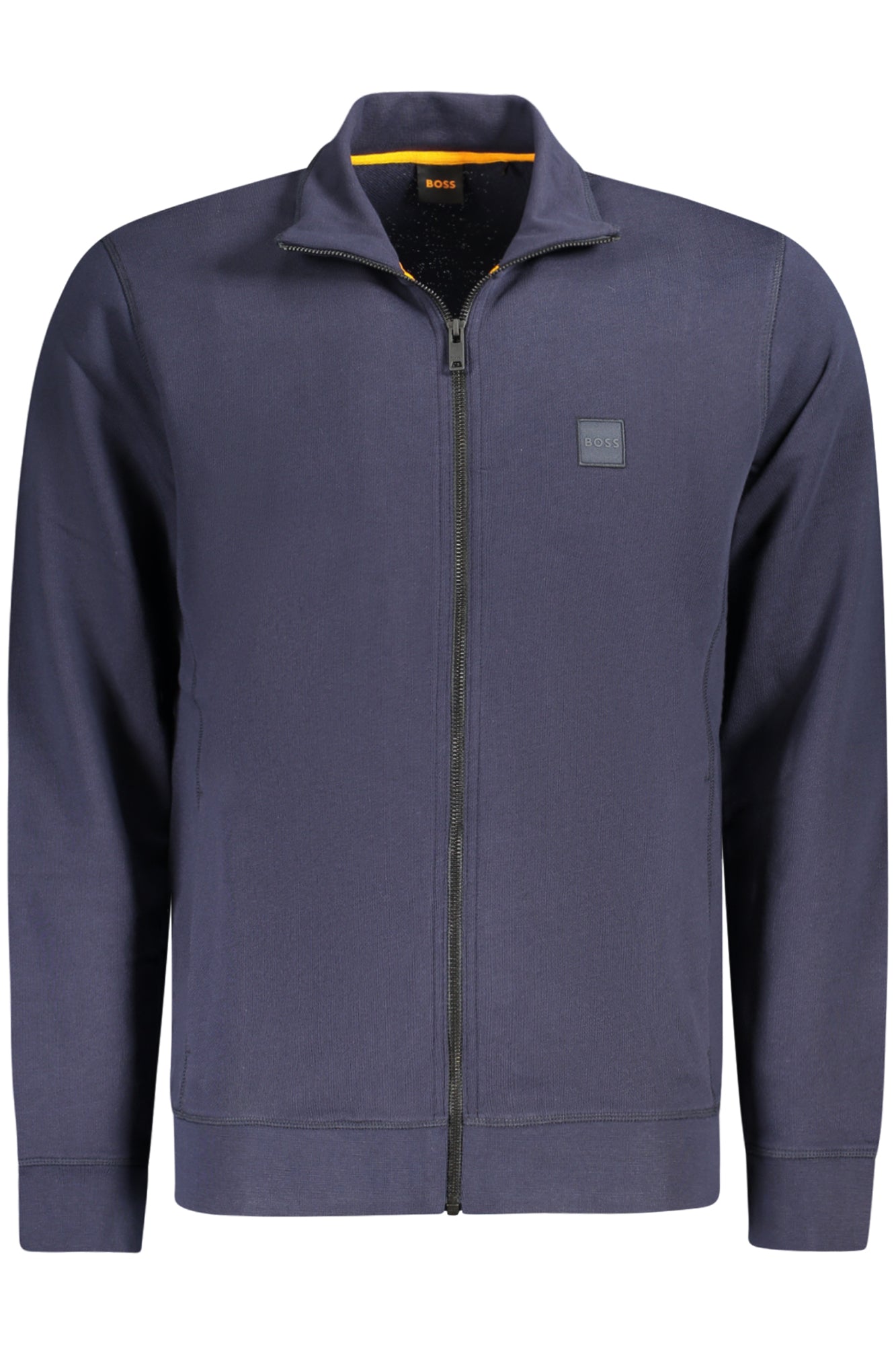 BOSS FELPA CON ZIP UOMO BLU