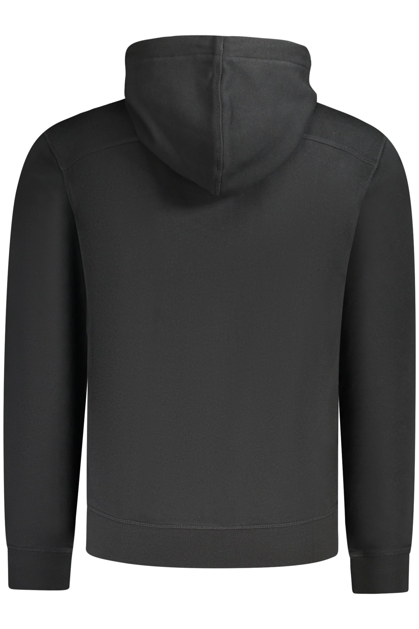 BOSS FELPA CON ZIP UOMO NERO