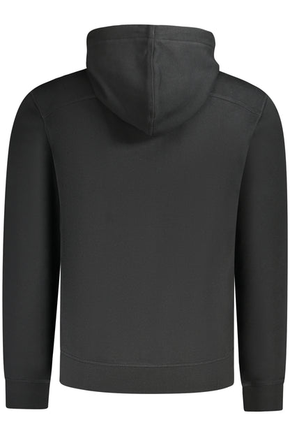 BOSS FELPA CON ZIP UOMO NERO