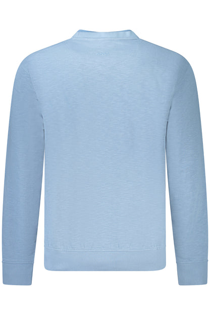 BOSS FELPA SENZA ZIP UOMO AZZURRO
