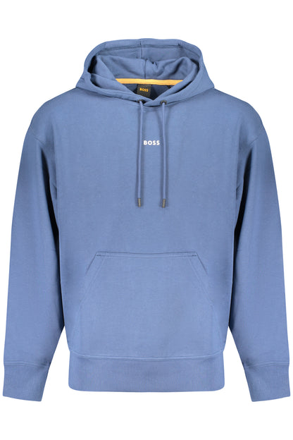 BOSS FELPA SENZA ZIP UOMO BLU