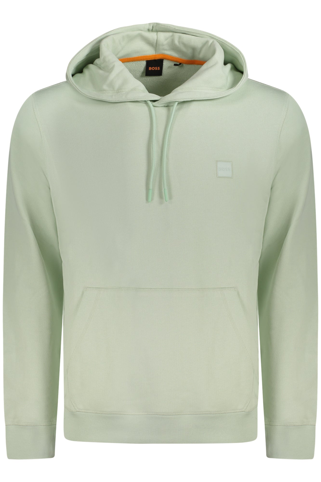 BOSS FELPA SENZA ZIP UOMO VERDE