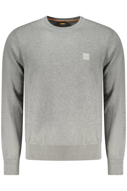 BOSS MAGLIA UOMO GRIGIO