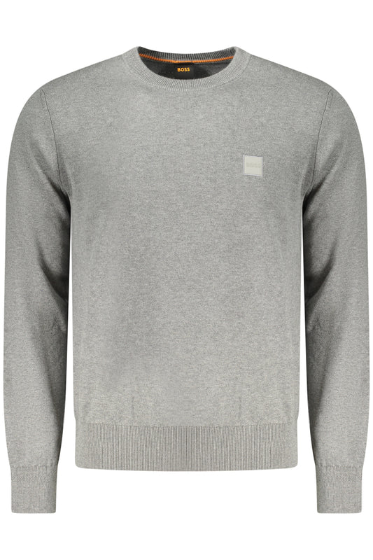 BOSS MAGLIA UOMO GRIGIO