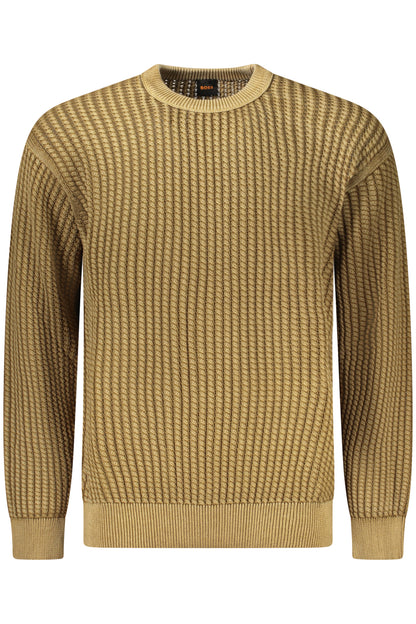 BOSS MAGLIA UOMO MARRONE