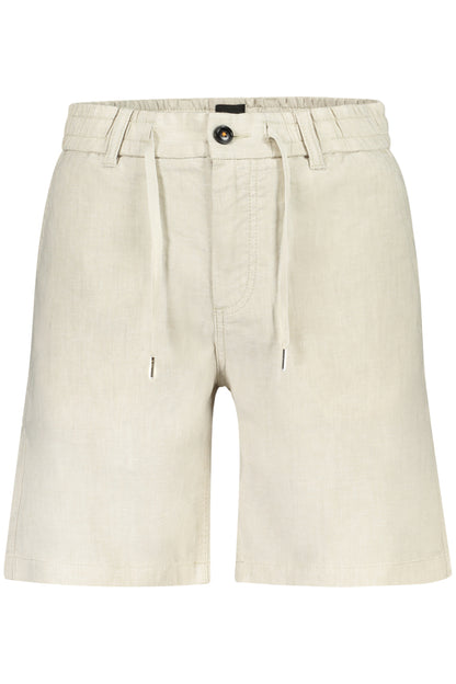 BOSS PANTALONE BERMUDA UOMO BEIGE