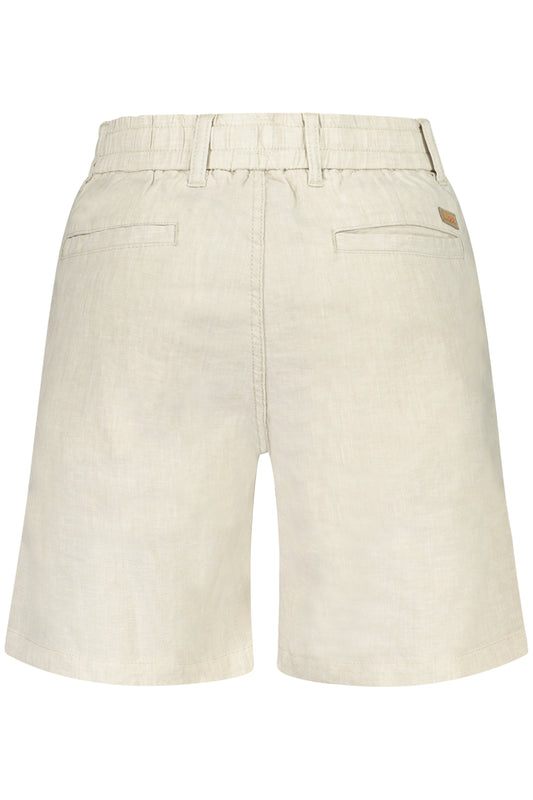 BOSS PANTALONE BERMUDA UOMO BEIGE
