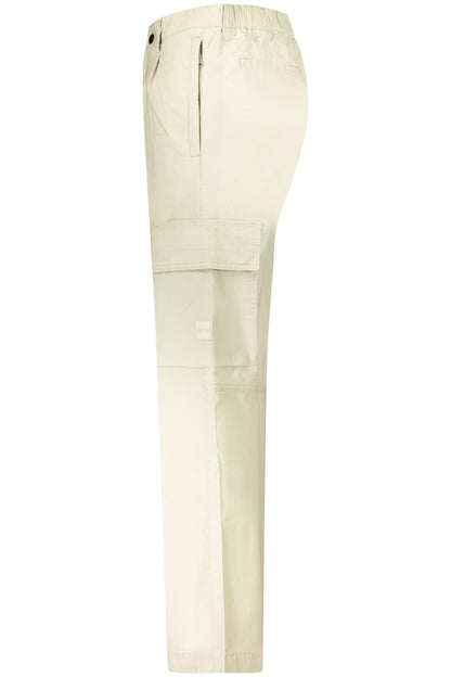 BOSS PANTALONE UOMO BEIGE