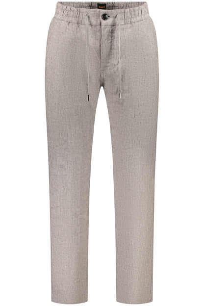 BOSS PANTALONE UOMO GRIGIO
