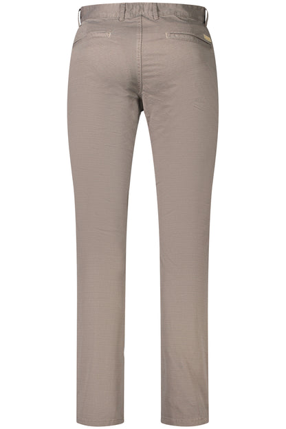 BOSS PANTALONE UOMO MARRONE
