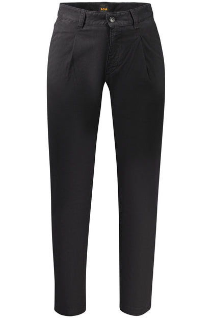 BOSS PANTALONE UOMO NERO