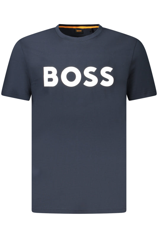 BOSS T-SHIRT MANICHE CORTE UOMO BLU