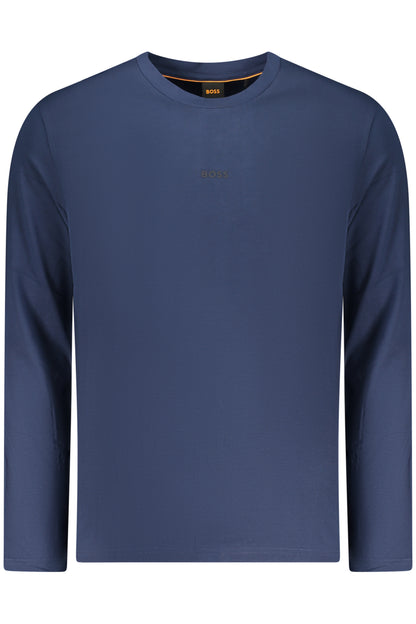 BOSS T-SHIRT MANICHE LUNGHE UOMO BLU