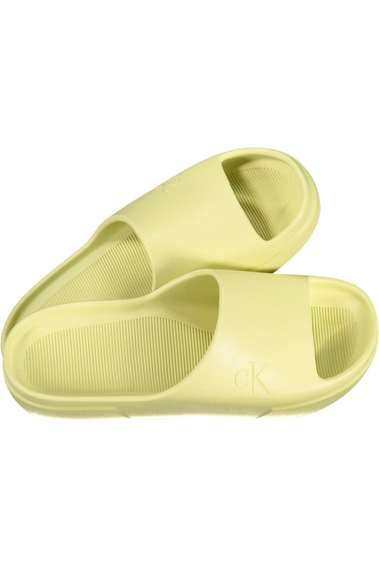 CALVIN KLEIN CALZATURA CIABATTA UOMO GIALLO