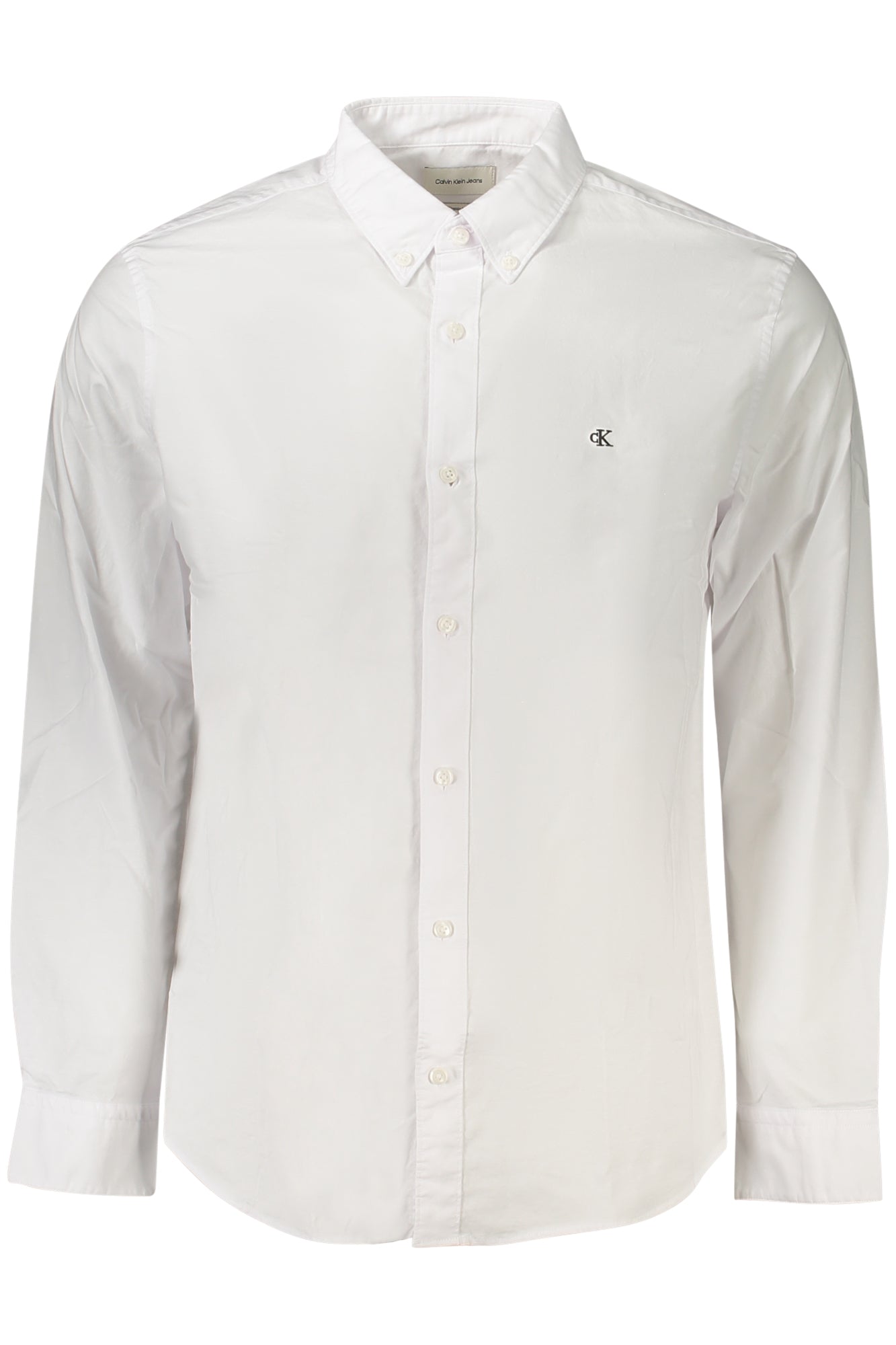 CALVIN KLEIN CAMICIA MANICHE LUNGHE UOMO BIANCO