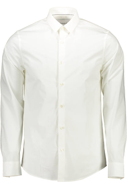 CALVIN KLEIN CAMICIA MANICHE LUNGHE UOMO BIANCO