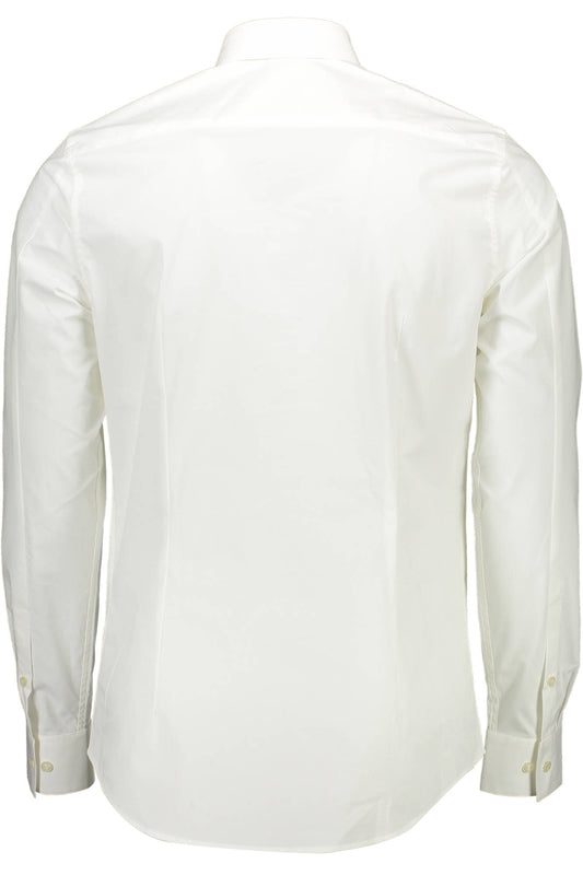 CALVIN KLEIN CAMICIA MANICHE LUNGHE UOMO BIANCO
