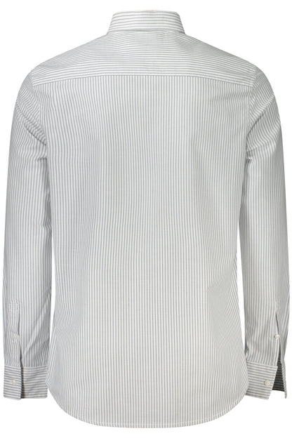 CALVIN KLEIN CAMICIA MANICHE LUNGHE UOMO BIANCO