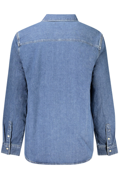 CALVIN KLEIN CAMICIA MANICHE LUNGHE UOMO BLU