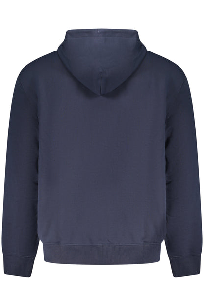 CALVIN KLEIN FELPA CON ZIP UOMO BLU