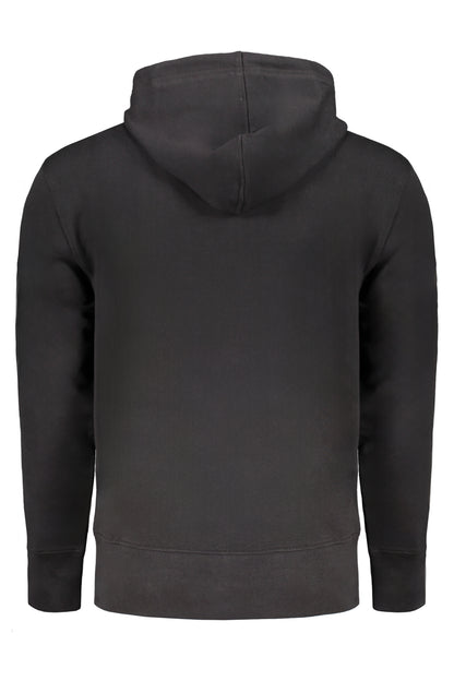 CALVIN KLEIN FELPA CON ZIP UOMO NERO