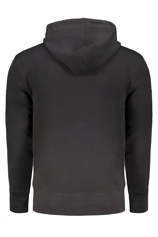 CALVIN KLEIN FELPA CON ZIP UOMO NERO