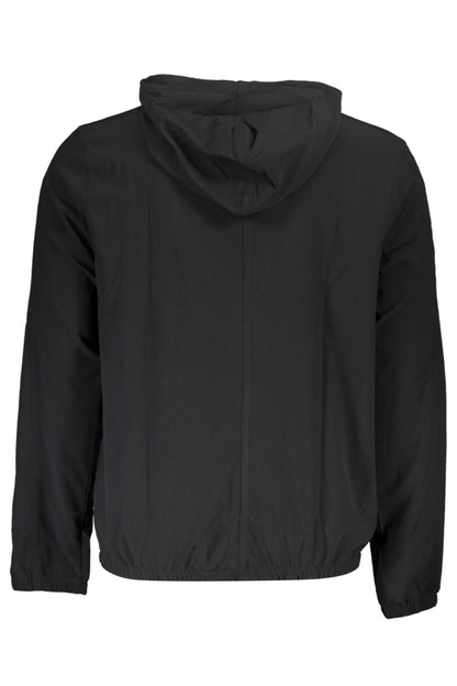 CALVIN KLEIN FELPA CON ZIP UOMO NERO