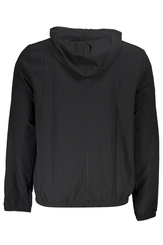 CALVIN KLEIN FELPA CON ZIP UOMO NERO