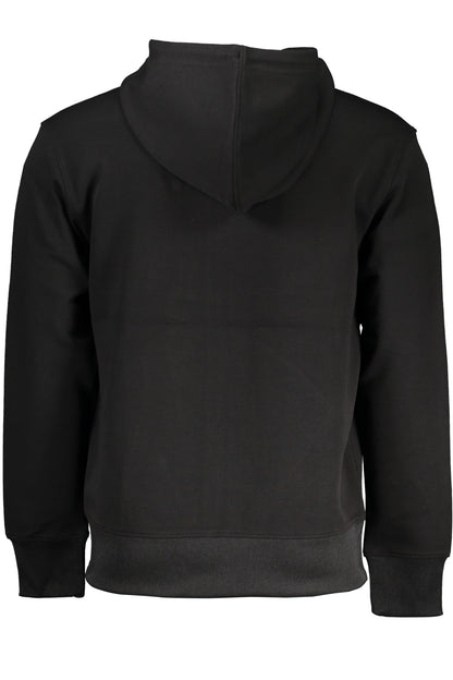 CALVIN KLEIN FELPA CON ZIP UOMO NERO