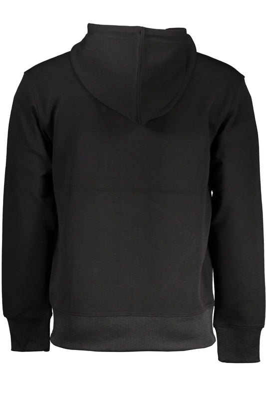 CALVIN KLEIN FELPA CON ZIP UOMO NERO