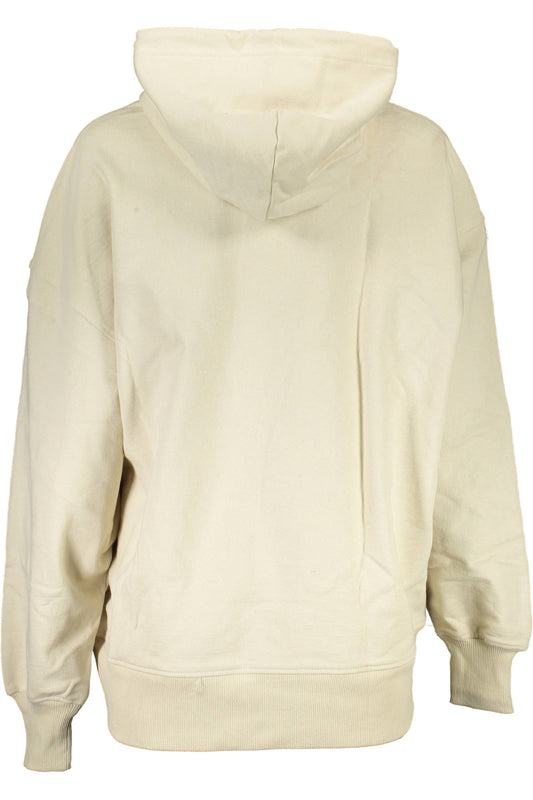 CALVIN KLEIN FELPA SENZA ZIP DONNA BEIGE
